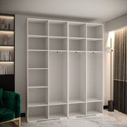 Manhattan I Hinged Door Wardrobe 200cm 