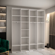 Manhattan I Hinged Door Wardrobe 200cm 