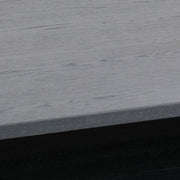 Marte Coffee Table with Open Shelf in Black 