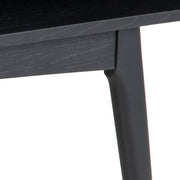 Marte Coffee Table with Open Shelf in Black 