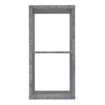 Mauro 1 Shelf Storage Unit in Concrete Grey 