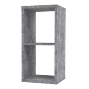 Mauro 1 Shelf Storage Unit in Concrete Grey 