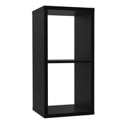 Mauro 1 Shelf Storage Unit in Matt Black 