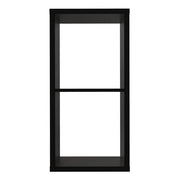 Mauro 1 Shelf Storage Unit in Matt Black 