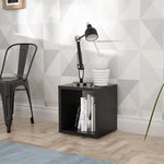 Mauro 1 Shelf Storage Unit in Matt White 