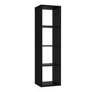 Mauro 3 Shelves Storage Unit in Matt Black 