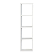 Mauro 3 Shelves Storage Unit in Matt White 