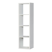 Mauro 3 Shelves Storage Unit in Matt White 
