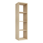 Mauro 3 Shelves Storage Unit in Sonoma Oak 