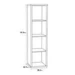 Mauro 3 Shelves Storage Unit in Sonoma Oak 