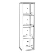 Mauro 3 Shelves Storage Unit in Sonoma Oak 