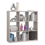 Mauro 3x3 Storage Unit in Sand Oak 