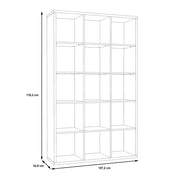 Mauro 3x5 Storage Unit in Concrete Grey 