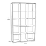 Mauro 3x5 Storage Unit in Matt White 