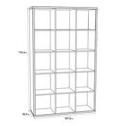 Mauro 3x5 Storage Unit in Sand Oak 