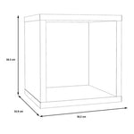 Mauro Singular Storage Unit in Concrete Grey 