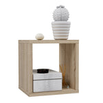 Mauro Singular Storage Unit in Sonoma Oak 