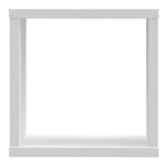 Mauro Singular Storage Unit in White High Gloss/White 