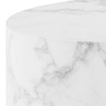 Mice Oval Coffee Table Set in White 