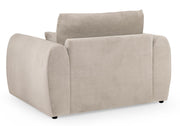 Mirabel Mocha Fabric Armchair