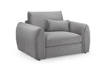 Mirabel Sofa - Grey Armchair - 138 CM 