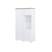 Modo Tall Display Cabinet 80cm