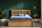 Monaco Oak Double Bed 