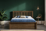 Monaco Warm Oak Double Bed 