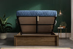 Monaco Warm Oak Double Bed 