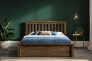 Monaco Warm Oak King Bed 