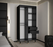 Mora Sliding Door Wardrobe 100cm 