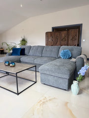 Moscow Sofabed Grey U Shape Corner