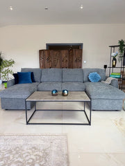 Moscow Sofabed Grey U Shape Corner
