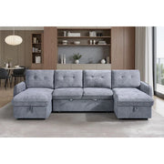 Moscow Sofabed Grey U Shape Corner