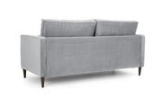 Munich Sofa - Plush Grey 3 Seater - 180 CM 