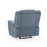 Myra Grey Fabric Manual Recliner Armchair
