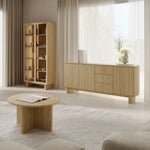 Nabu Tall Display Cabinet 94cm