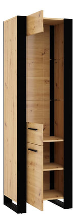 Nuka Tall Display Cabinet 58cm