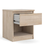 Naia Bedside 1 Drawer 1 Shelf in Jackson Hickory Oak 