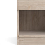 Naia Bedside 1 Drawer 1 Shelf in Jackson Hickory Oak 