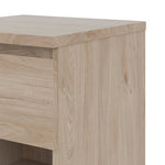 Naia Bedside 1 Drawer 1 Shelf in Jackson Hickory Oak 