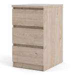Naia Bedside 3 Drawers in Jackson Hickory Oak 