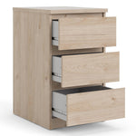 Naia Bedside 3 Drawers in Jackson Hickory Oak 