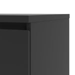 Naia Chest of 3 Drawers in Black Matt 