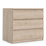 Naia Chest of 3 Drawers in Jackson Hickory Oak 