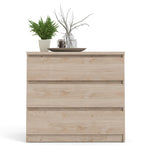 Naia Chest of 3 Drawers in Jackson Hickory Oak 