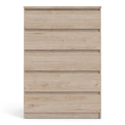Naia Chest of 5 Drawers in Jackson Hickory Oak 