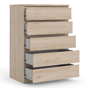 Naia Chest of 5 Drawers in Jackson Hickory Oak 
