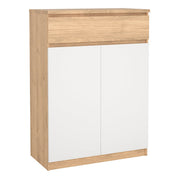 Naia Shoe Cabinet with 2 Doors +1 Drawer 