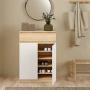 Naia Shoe Cabinet with 2 Doors +1 Drawer 